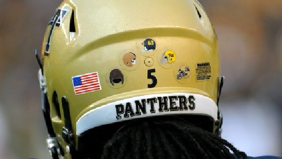 University of Pittsburgh helmet stickers